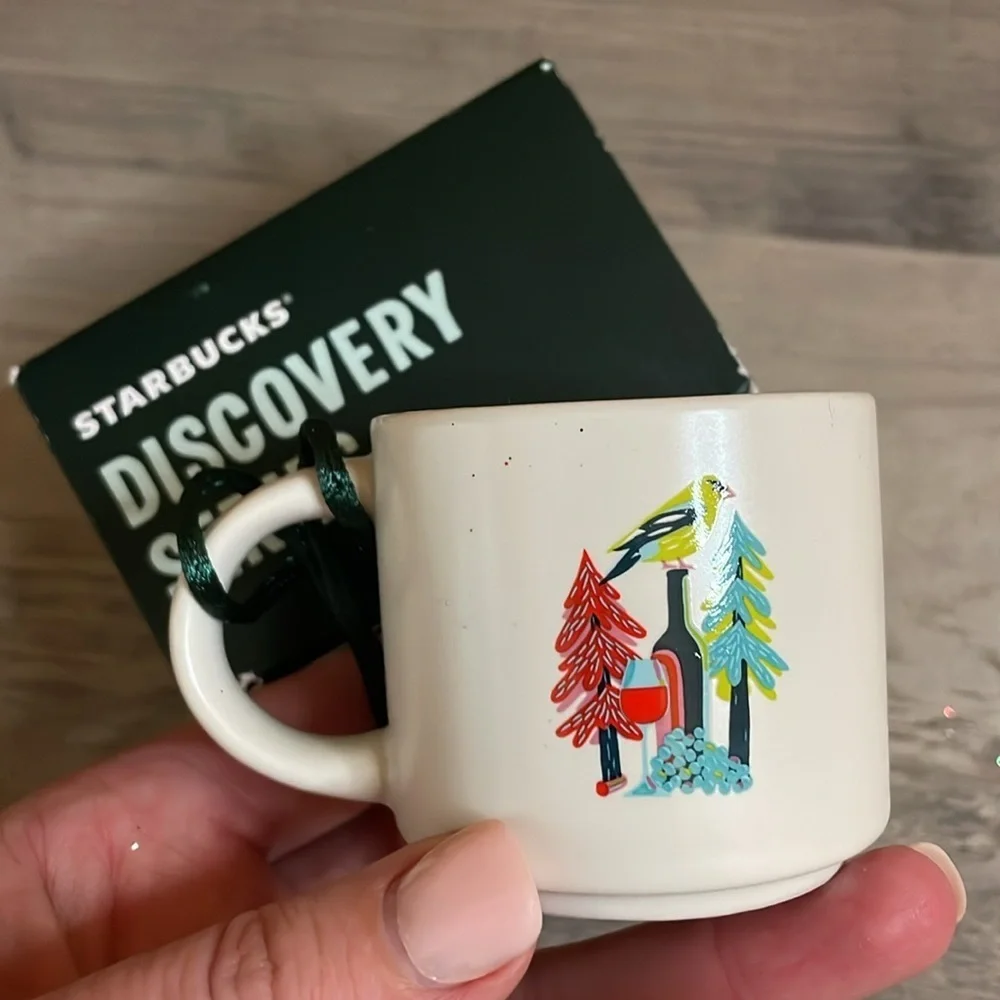 Starbucks discovery series collection cup ornament Washington coffee travel